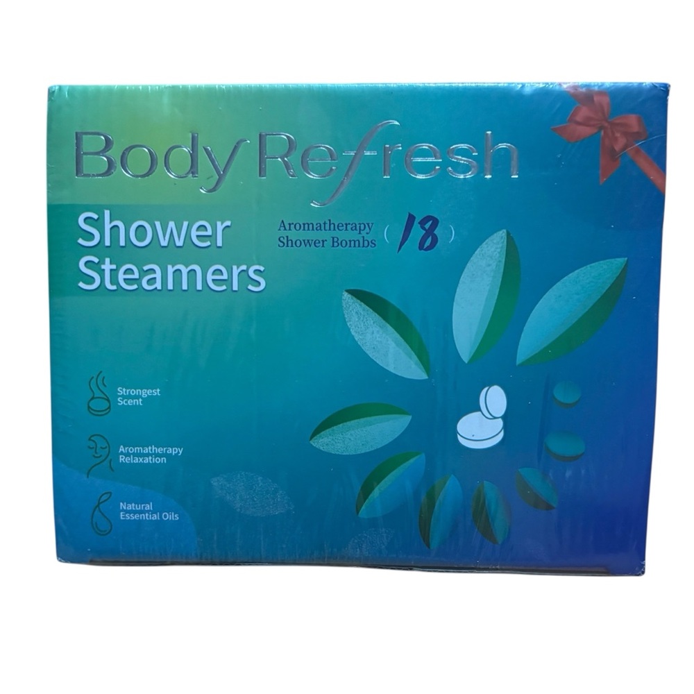 Refresh Aromatherapy Shower Steamers - Teal and Blue